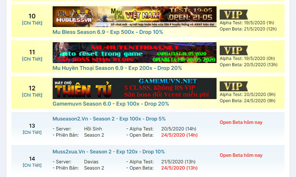 Quảng cáo Vip / pin bài viết game mới ra