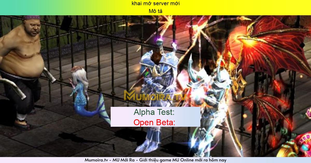 Game Private Mới ra,khai mở server mới