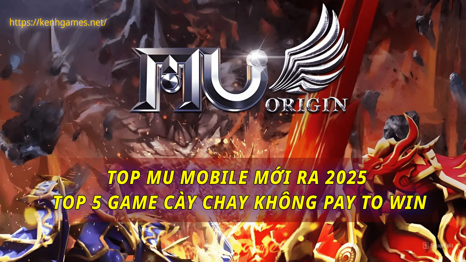 MU Mobile Mới Ra 2025 – 5 Game Cày Chay Siêu Mượt Cho Android & iOS