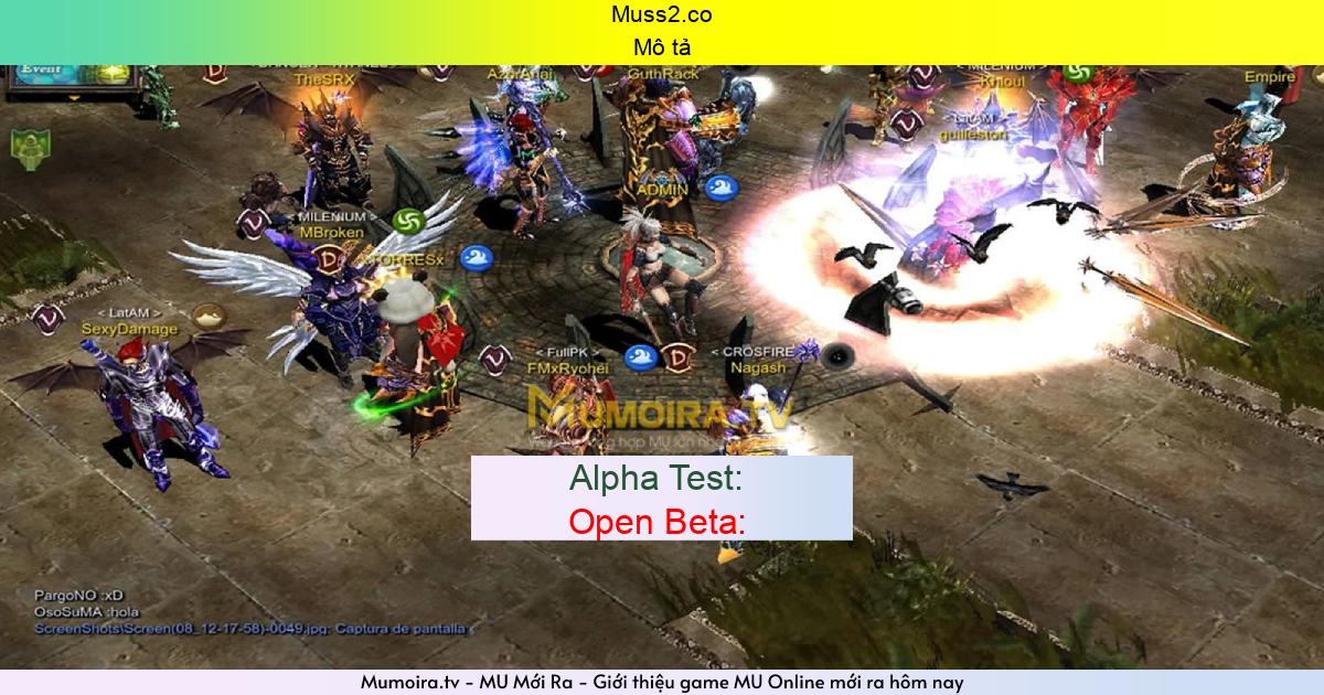 Game Private Mới ra,Muss2.co