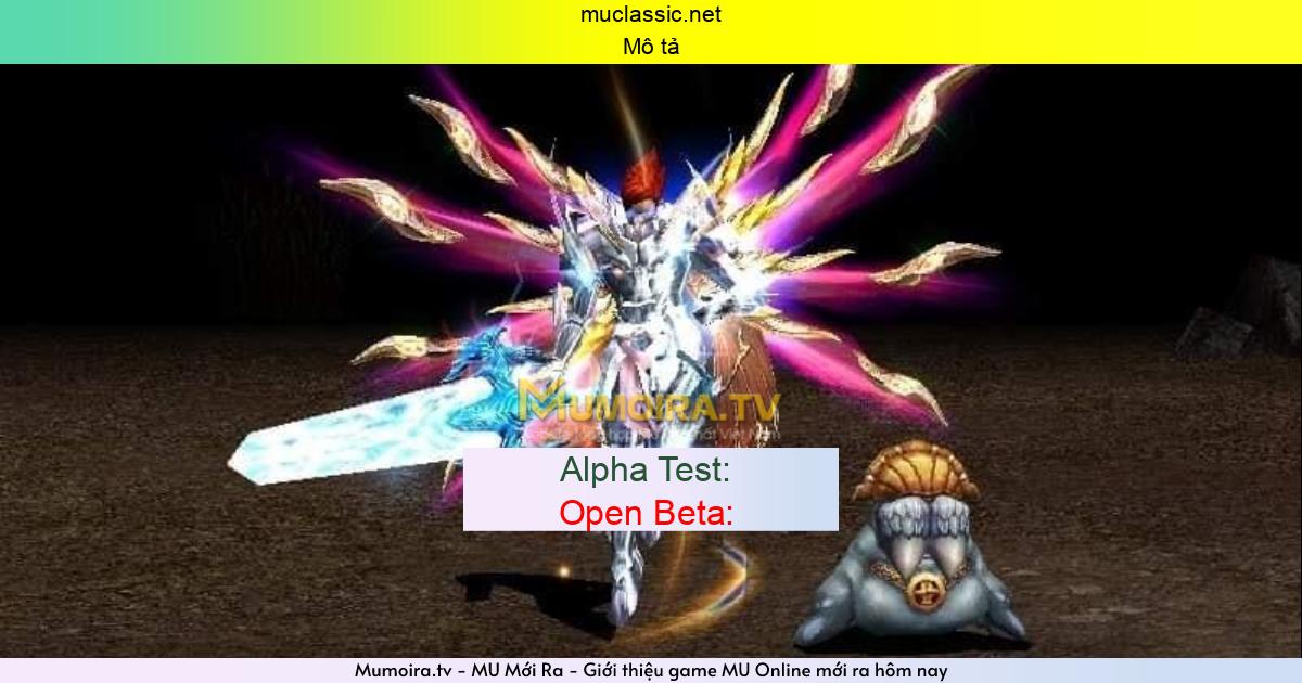 Game Private Mới ra,muclassic.net